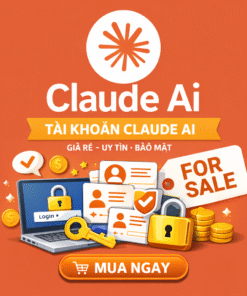 Tài Khoản Claude AI Pro – Giải Pháp AI Cho Công Việc Chuyên Sâu