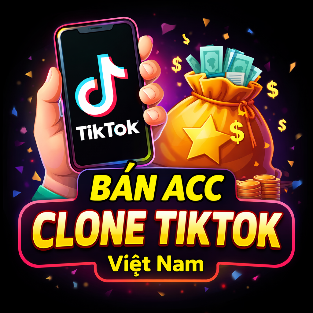 Acc TikTok Việt Nam Reg New đến 1 Năm, nhiều phân khúc sử dụng ổn định