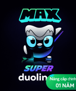 Duolingo Max 1 năm – Nâng cấp chính chủ