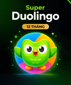 Mua Tài Khoản Duolingo Super, Nâng Cấp Duolingo Plus Chính Chủ 12 Tháng