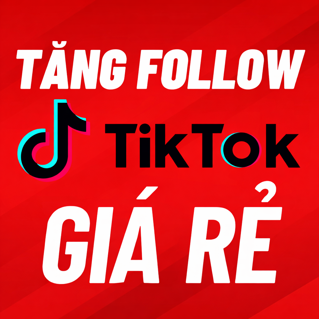 Dịch Vụ Tăng Follow TikTok Chất Lượng – Lên Follow Ổn Định, Mở Giỏ An Toàn