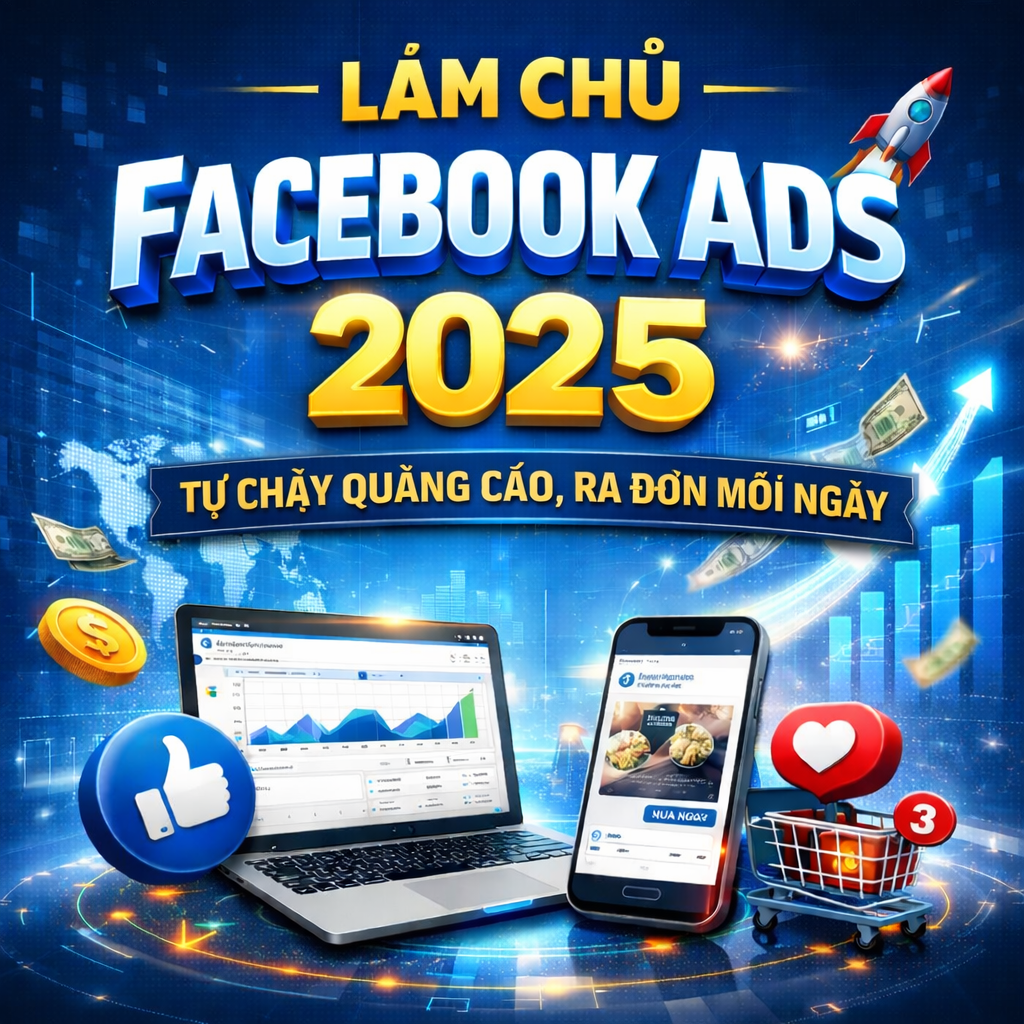 Khóa Học Facebook Ads Pro 2025: Làm Chủ Quảng Cáo Facebook Từ A-Z