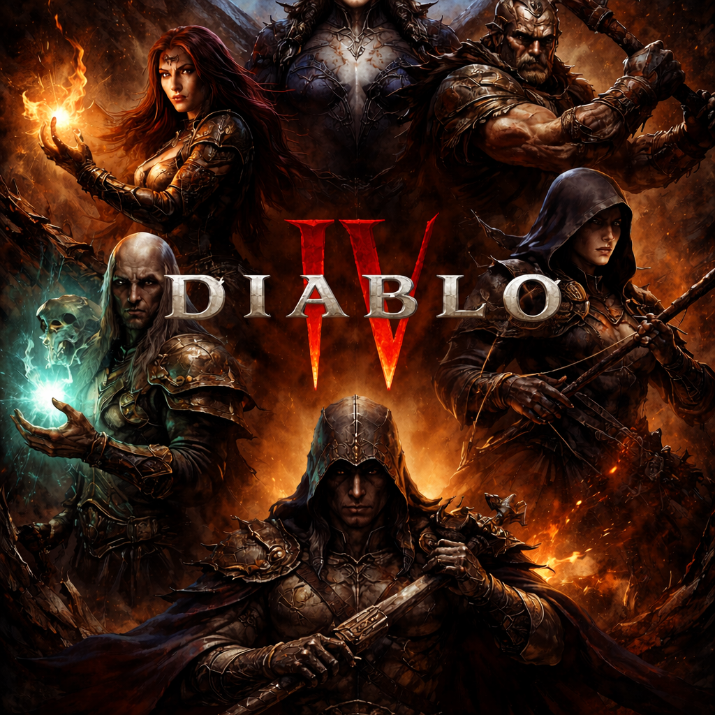 Diablo 4 IV Online – Nhập Vai Hắc Ám, Chiến Đấu Không Giới Hạn