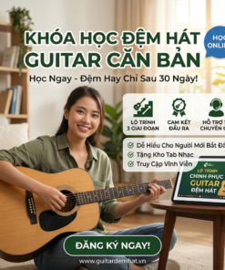Làm Chủ Cây Đàn Guitar: Tự Do Đệm Hát Những Bản Nhạc Yêu Thích