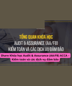 Khóa Học Audit & Assurance (AA/F8) Acca – Kiểm Toán Và Các Dịch Vụ Đảm Bảo