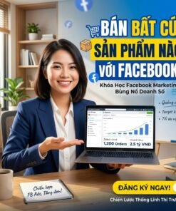 Alternative view of Khóa học bán hàng trên Facebook – Bán bất cứ sản phẩm nào cũng ra đơn