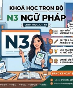 Alternative view of 🌸 Ngữ Pháp N3 Từ A–Z – Nền Tảng Vững