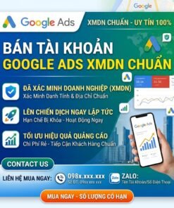 🔥 Nguồn Tài Khoản Google Ads XMDN Uy Tín – Giá Tốt