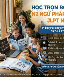 🔥 Chinh Phục Ngữ Pháp N2 – Hiểu Sâu, Nhớ Lâu, Thi Là Đỗ