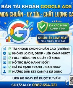 💼 Bán Tài Khoản Google Ads XMDN – Trust Cao, Chạy Đa Ngành