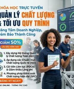 Khóa Học Quản Lý Chất Lượng Doanh Nghiệp – Chuẩn Hóa Quy Trình, Nâng Cao Hiệu Suất & Uy Tín