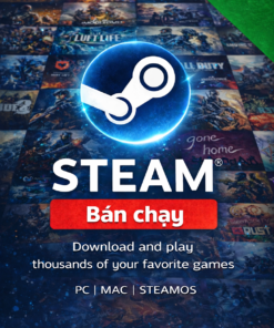 MYR Steam Wallet Card - Có thể sử dụng tài khoản Việt Nam
