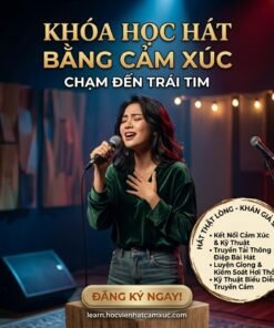 Alternative view of Khóa học hát bằng cảm xúc – Chạm đến trái tim người nghe
