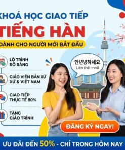 Alternative view of Giao tiếp tiếng Hàn cơ bản – Tự tin nói chuyện chỉ sau thời gian ngắn