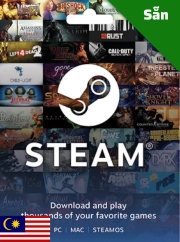 MYR Steam Wallet Card - Có thể sử dụng tài khoản Việt Nam