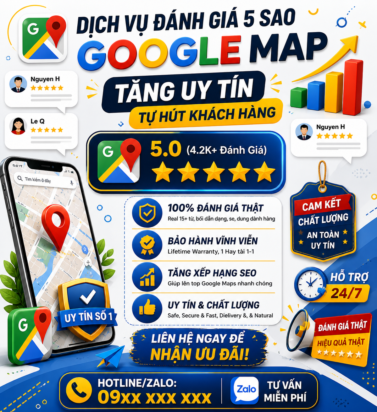 Tài khoản Google Maps – Giải Pháp Tăng Rating & Đánh Giá Hiệu Quả